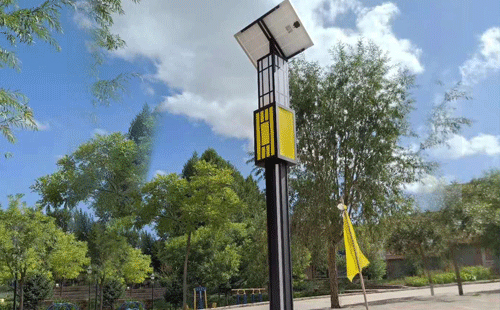 海西智慧路灯安装